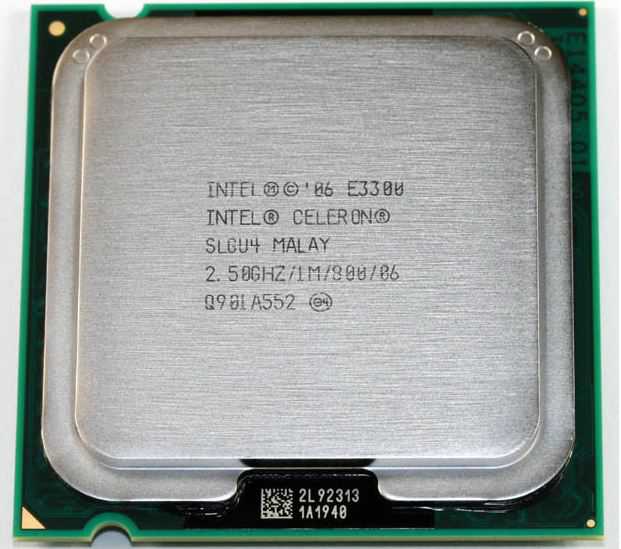 s775 Celeron Dual Core E3300 2.5GHz/1MB/800MHz - фото фото фото 0