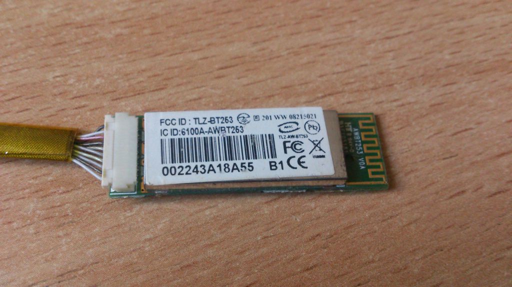 Плата блютуза  для ноутбука  Asus PRO55series б/у - фото фото фото 3