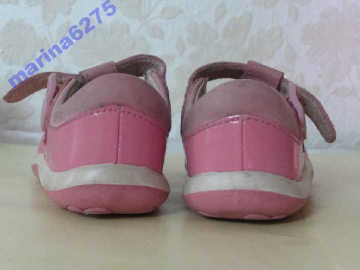 Туфельки 100%нат кожа~Clarks FIRST SHOES~р 21 - фото фото фото 5