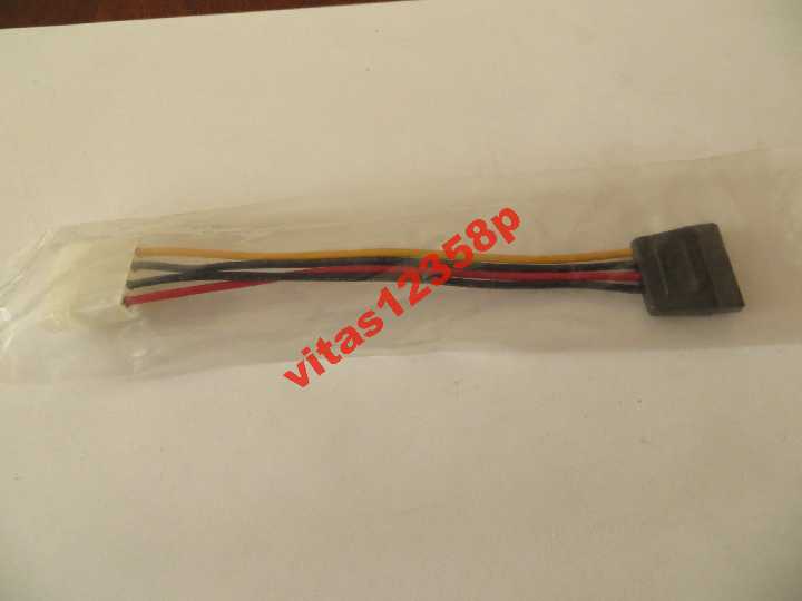 Переходник 4-pin Molex IDE на 15 Pin SATA  HDD - фото фото фото 1
