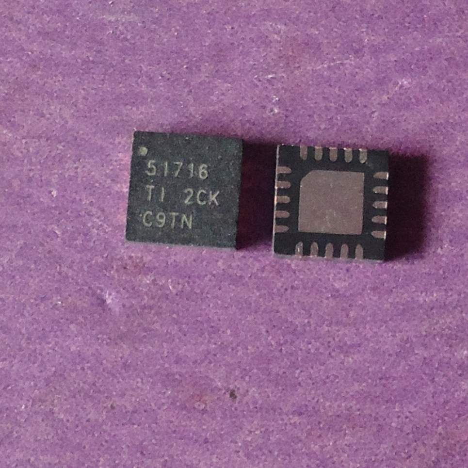 Шим, Texas Instruments TPS51716 pwmIC, QFN20 - фото фото фото 0