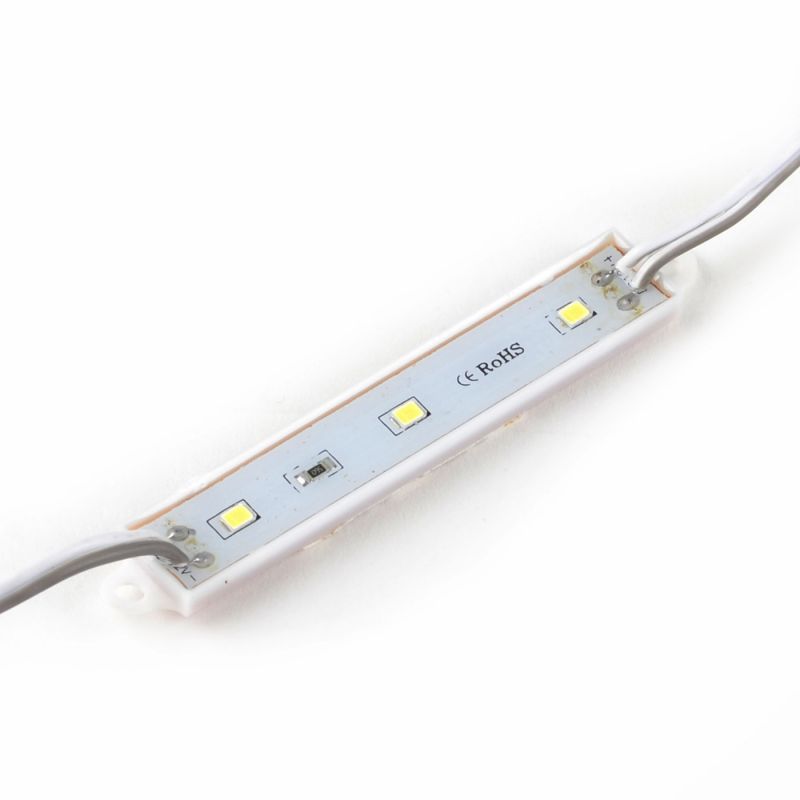Светодиодный LED модуль SMD 2835 CW холодный белый IP65 - фото фото фото 0
