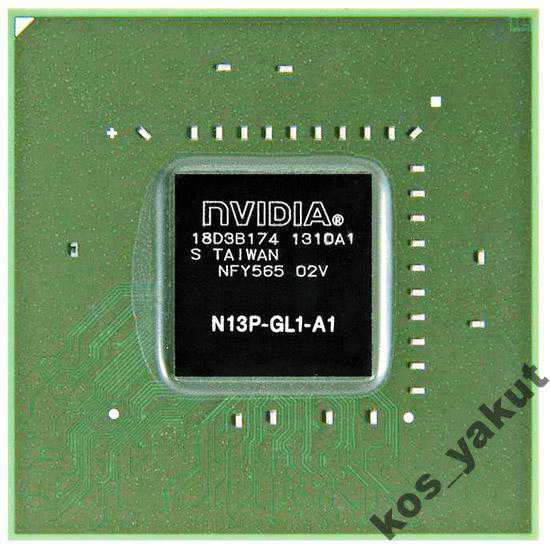 чип BGA nVidia GeForce GT630M (N13P-GL1-A1) 2011+ - фото фото фото 0