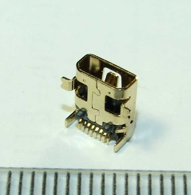 i017 MiniUsb Разъем гнездо 8pin для фотоаппарата - фото фото фото 4