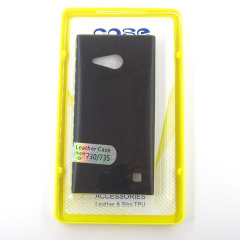 ЧЕХОЛ НАКЛАДКА КОЖА Nokia 730 Lumia LEATHER CASE - фото фото фото 1