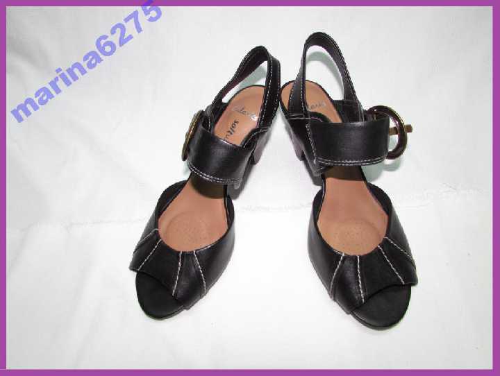 РОСКОШНЫЕ 100%КОЖАНЫЕ БОСОНОЖКИ~CLARKS soft wear~ - фото фото фото 0
