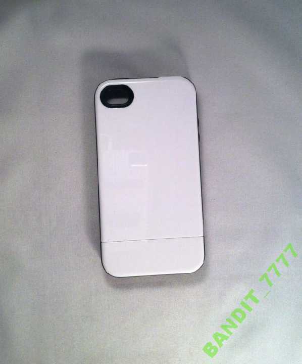 Чехол CL59878 Slider for iPhone 4/4S-White/Black - фото фото фото 1