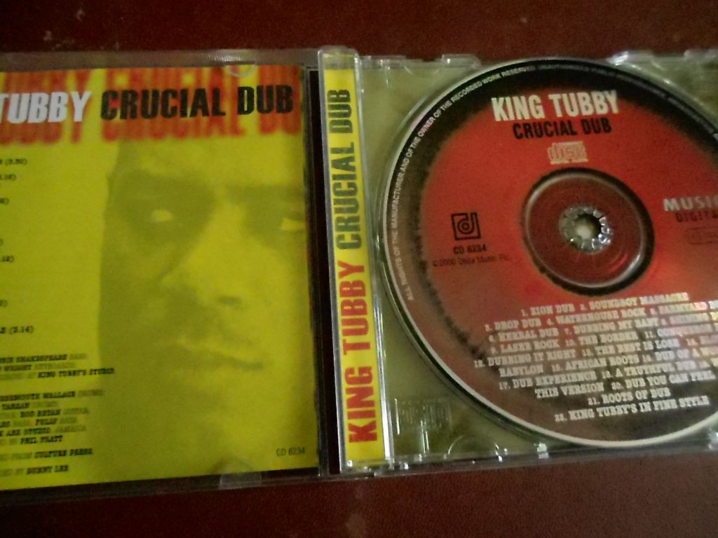 King Tubby Crucial Dub CD фирменный б/у - фото фото фото 2