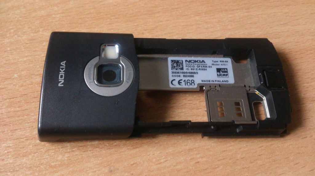 Корпус (средняя часть)  Nokia N70  б/у - фото фото фото 0