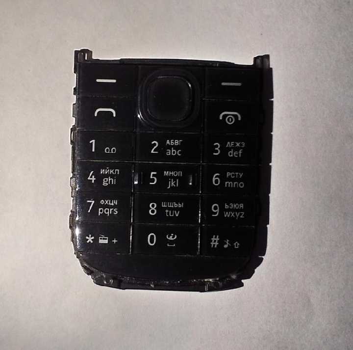 Nokia 113 Клавиатура чёрная оригинал - фото фото фото 0