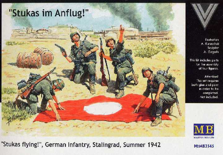 Master Box 3545 German Infantry, Stalingrad 1942 - фото фото фото 0