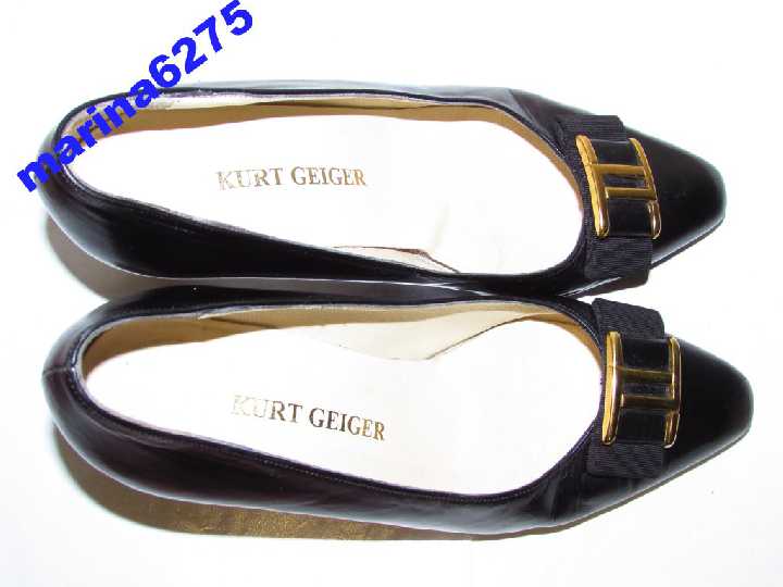 РОСКОШЬ ТУФЛИ 100% НАТУРАЛЬНАЯ КОЖА~KURT GEIGER~36 - фото фото фото 5