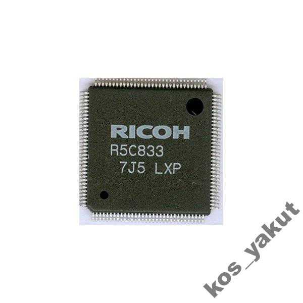 Микросхема CardReader, Ricoh R5C833, QFP128 - фото фото фото 0