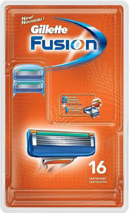 Giillette Fusion поштучно из США - фото фото фото 3