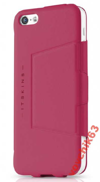 Чехол ITSKINS Plume Artificial iPhone 5C Pink/Bl - фото фото фото 1