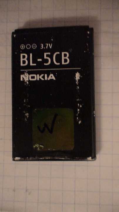 Аккумулятор Nokia BL-5CB б-у - фото фото фото 0