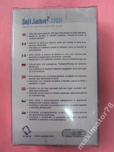 ЧЕХОЛ SAMSUNG S6500 MINI-2 CAPDASE SOFT JACKET чер - фото фото фото 3