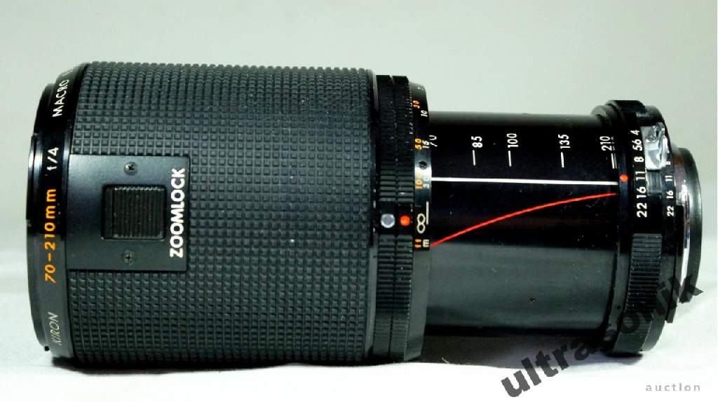 Об'єктив Nikon Ai-s телеобъектив Kiron 70-210mm f/4.0 MC Macro Ф62mm kino precision Вживане - фото фото фото 3