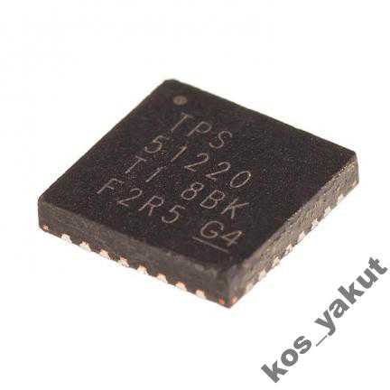 Шим, Texas Instruments TPS51220 pwmIC, QFN32 - фото фото фото 0