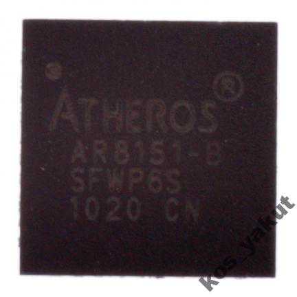 Микросхема Lan, Atheros AR8151-B, QFN48 - фото фото фото 0