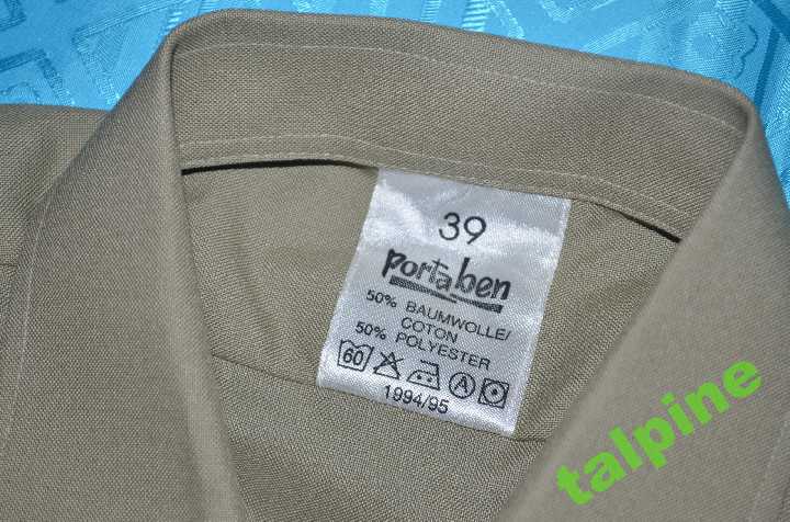 Рубашка мужская Portaben 50% COTTON хлопок застегивается на пуговичках высокое качество Новая - фото фото фото 3