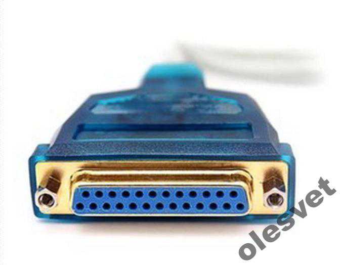 КАБЕЛЬ КОНВЕРТОР  USB - 25 контакный мама - фото фото фото 1