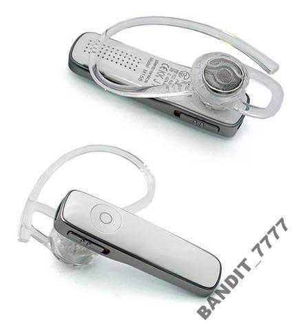 Bluetooth-гарнитуру  Plantronics M155 White/Black - фото фото фото 5