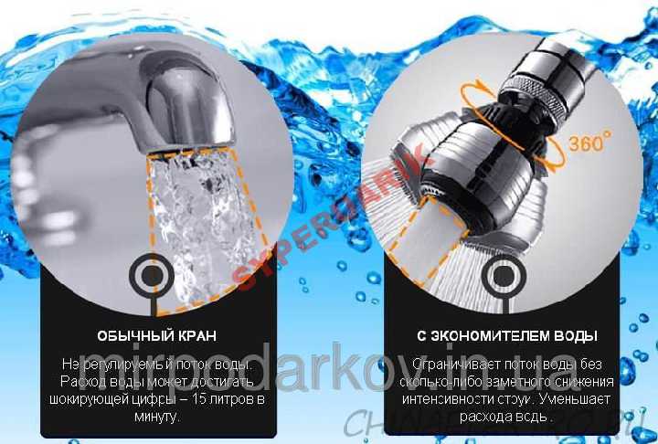 Water Saver - экономитель воды, насадка на кран - фото фото фото 1