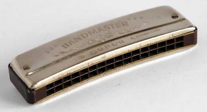 Губная гармошка Bandmaster SUPER C, 2х16, 50-е DDR - фото фото фото 4