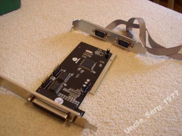 Контроллер PCI  2COM + 1LPT,Есть другие - фото фото фото 0