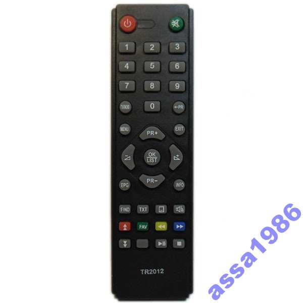 Пульт DVB-T2 TRIMAX TR-2012HD PVR/TR-330 PVR - фото фото фото 0