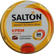 Крем для обуви SALTON. На норковом масле ! 50 мл - фото фото фото 1