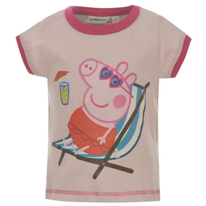 Футболки для девочек Peppa Англия в ассортименте - фото фото фото 1