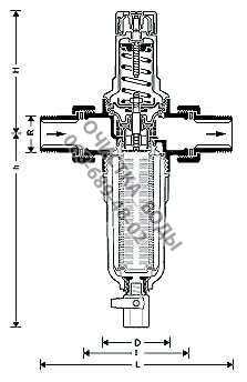 Фильтр горячей воды Honeywell FF06-1/2" AAM - фото фото фото 2