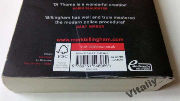 Mark Billingham. The Burning Girl. - фото фото фото 2