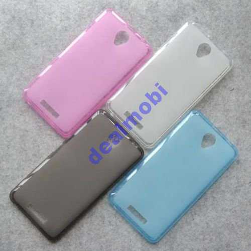 TPU ЧЕХОЛ ДЛЯ LENOVO S820 розовый,прозрачно-матовы - фото фото фото 0