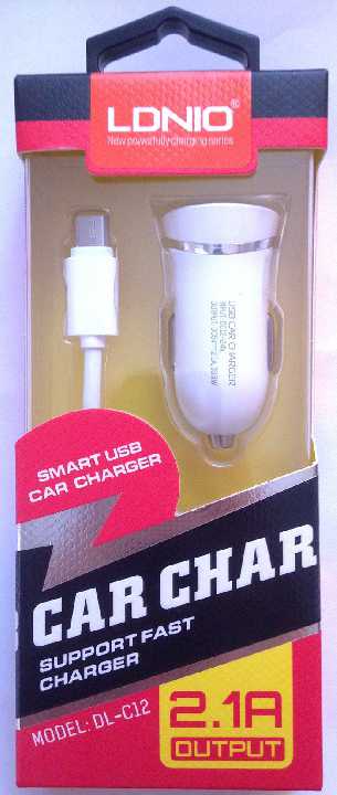 Зарядка LDNIO DL-C12 1USB 5V/2.1A + micro USB - фото фото фото 0