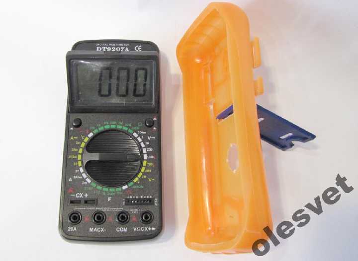 ТЕСТЕР DIGITAL MULTIMETER DT-9207 A - фото фото фото 3