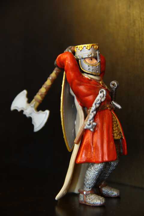 рыцарь с топором SCHLEICH 90-100мм ФРГ - фото фото фото 0