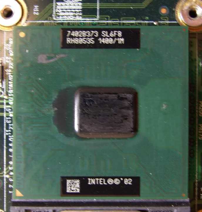 Процессор Intel Pentium M 1.4 GHz SL6F8 - фото фото фото 0