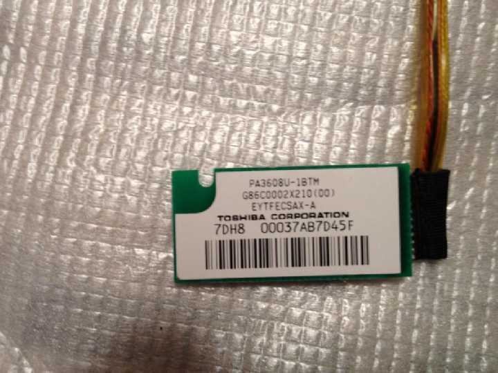 плата блютуз TOSHIBA A200 - фото фото фото 2