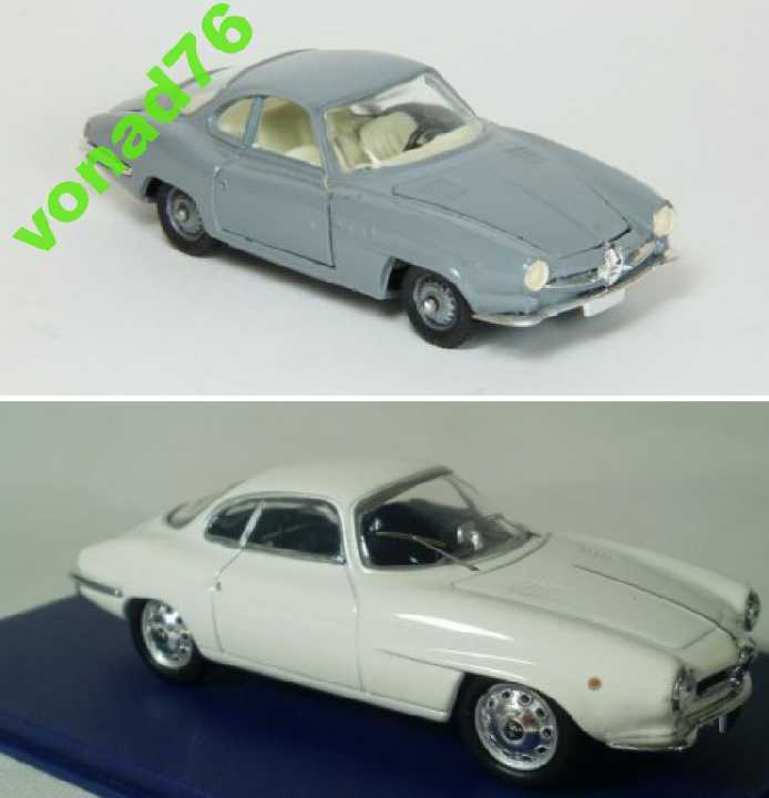 1/43ALFA ROMEO GIULIETTA SS. 2шт. РАРИТЕТ - фото фото фото 0