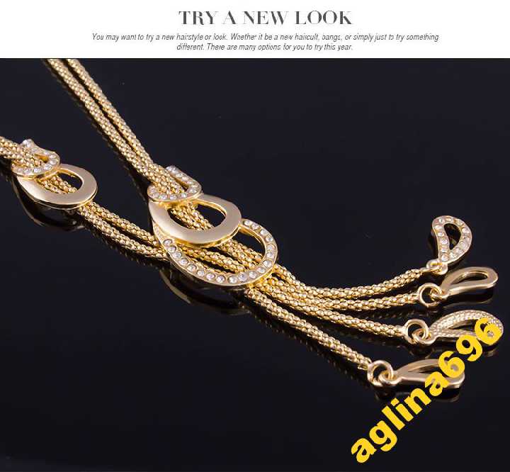 РОСКОШНЫЙ НАБОР ЭЛИЗА  4 в1 Fashion18K gold - фото фото фото 5