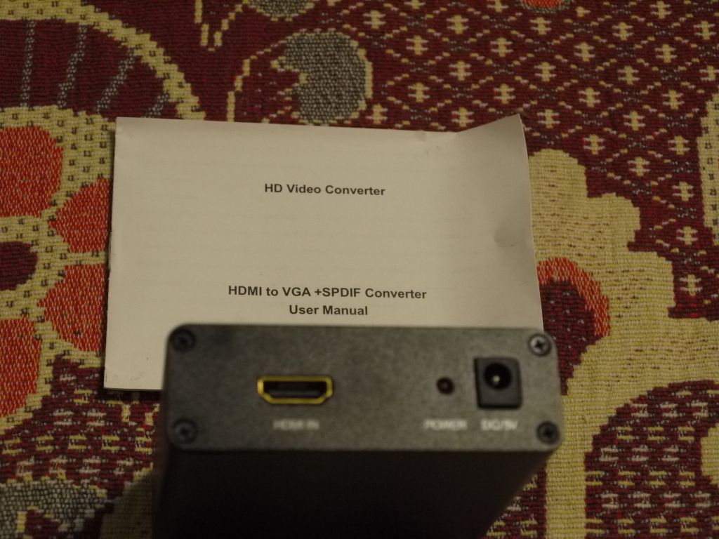 Конвертор конвертер транскодер HDMI VGA SPDIF Toslink оптика 5.1 HD - фото фото фото 8