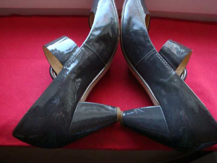 Модные  лаковые   Туфли    CLARKS   38р - фото фото фото 5