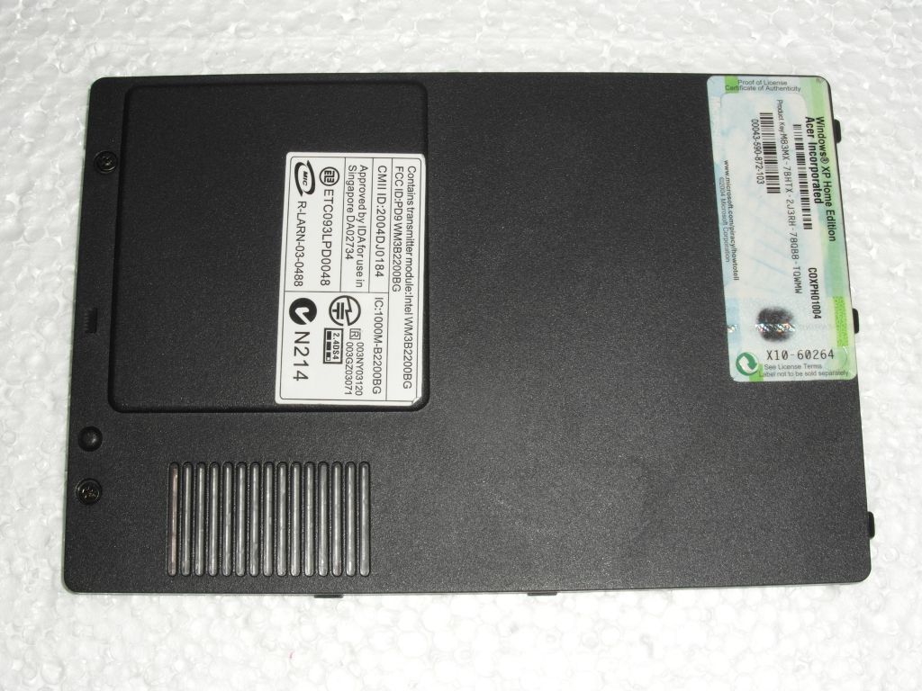 Крышка RAM, WIFI ноутбука Acer EXTENSA 3000 DZC3BZL1RATN04 - фото фото фото 0