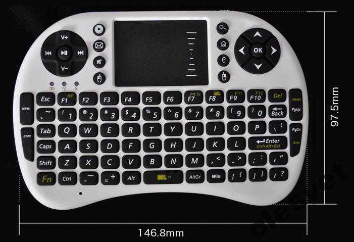 Пульт Rii 2,4G Клавиатура Touchpad DPI Mouse - фото фото фото 3