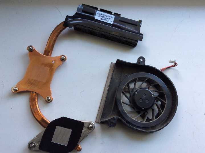 Охлаждение на Samsung R519 - фото фото фото 1