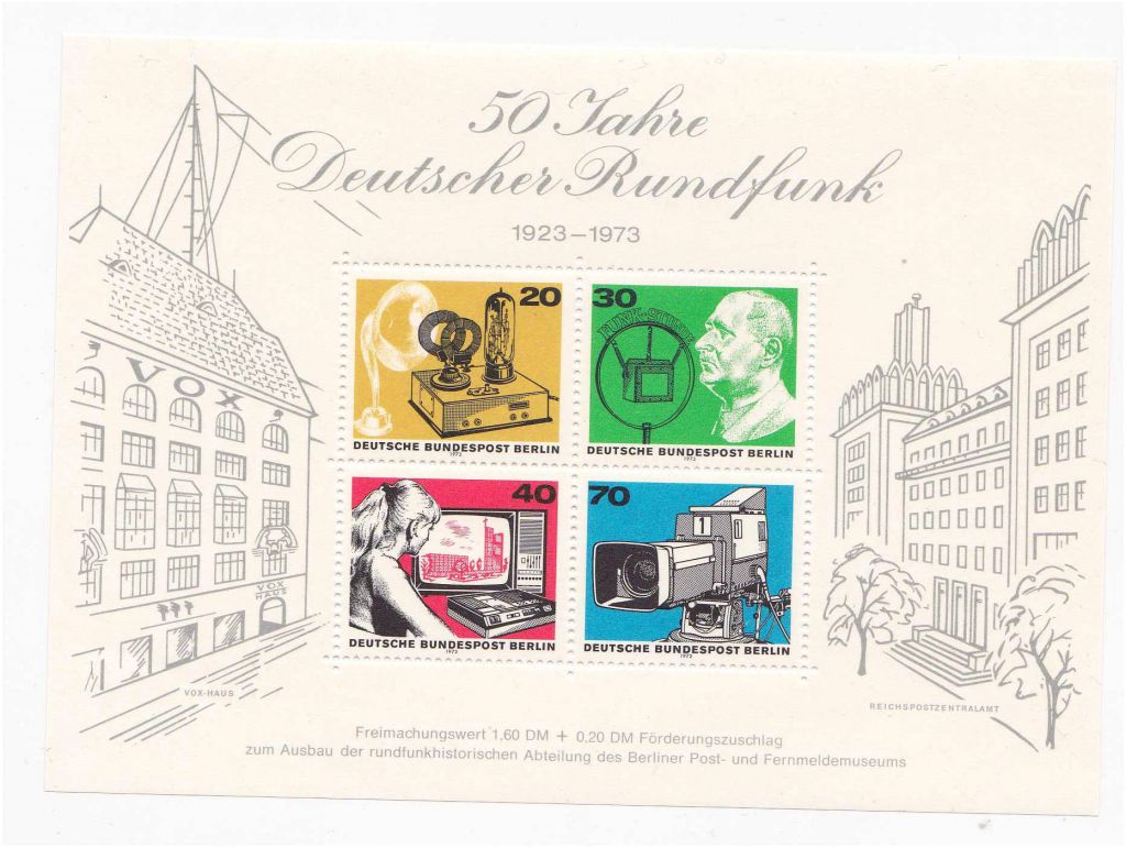 Германия 1973 г MNH - блок - фото фото фото 0