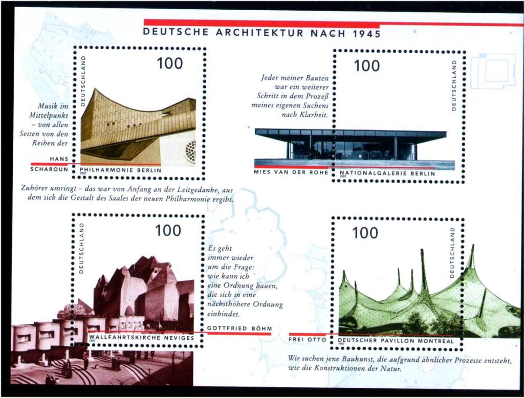 Германия 1997 г MNH - блок - фото фото фото 0